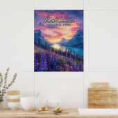 ノースカスカズズナショナルパークワシントンヴィンテージ ポスター (キッチン)