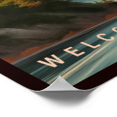 ノースカスカズズナショナルパークワシントンヴィンテージ ポスター (角)