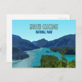 ノースカスカズズナショナルパークワシントン ポストカード (正面/裏面)