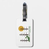 ノースカスカズズ国立公園トレイル ラゲッジタグ (裏面縦)