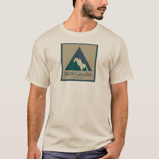ノースカスカズズ国立公園素朴 Tシャツ (正面)