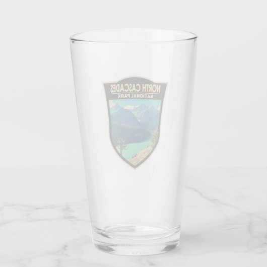 ノースカスカズナショナルパークワシントンウォーターカラー タンブラーグラス (裏面)