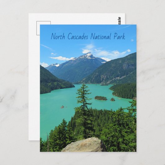 ノースカスケーズナショナルパークワシントンの景色 ポストカード (正面/裏面)