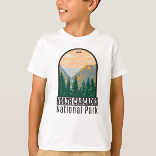 ノースカスケーズナショナルパークワシントンヴィンテージT- Tシャツ