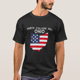 ノースカレッジヒルオハイオUSA州アメリカトラベルO Tシャツ