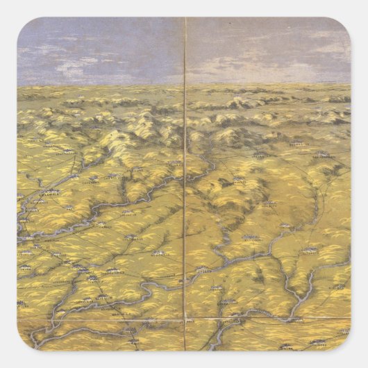 ノースカロライナおよびサウスカロライナ2 スクエアシール (正面)