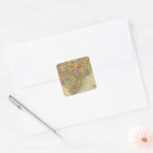 ノースカロライナおよびサウスカロライナ5 スクエアシール (封筒)