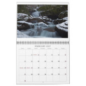 ノースカロライナからのイメージの年 カレンダー (2月 2027)