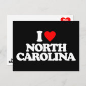 ノースカロライナが大好き ポストカード (正面/裏面)