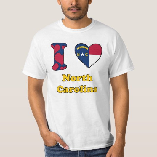 ノースカロライナが大好き Tシャツ (正面)