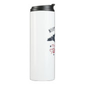 ノースカロライナのザタルヒール州の地図 タンブラー (回転左)