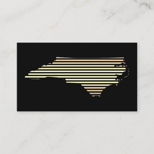 ノースカロライナのチルフェード 名刺 (正面)