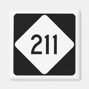 ノースカロライナのハイウェー211 マグネット