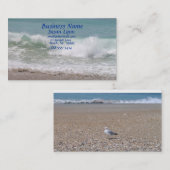 ノースカロライナのビーチ 名刺 (正面/裏面)