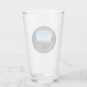 ノースカロライナのブルーリッジマウンテンズ タンブラーグラス (裏面)