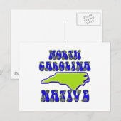 ノースカロライナの先住民 ポストカード (正面/裏面)