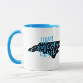 ノースカロライナの家の甘い家庭のマグ マグカップ (左)