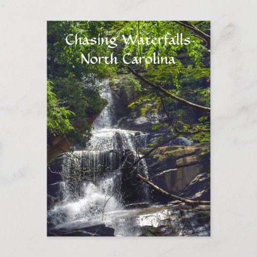 ノースカロライナの山々の写真 ポストカード (正面)