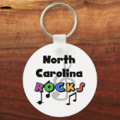 ノースカロライナの岩 キーホルダー (正面)