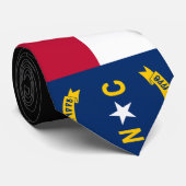 ノースカロライナの州の旗 ネクタイ (ロール)