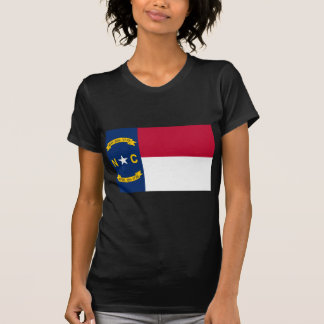 ノースカロライナの州の旗 Tシャツ