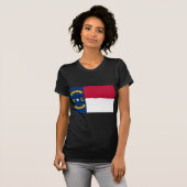 ノースカロライナの州の旗 Tシャツ (正面フル)