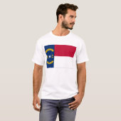 ノースカロライナの州の旗 Tシャツ (正面フル)