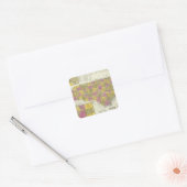 ノースカロライナの新しい地図 スクエアシール (封筒)