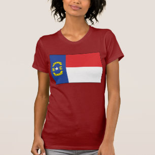 ノースカロライナの旗のTシャツ Tシャツ