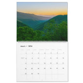 ノースカロライナの景色のカレンダー カレンダー (3月 2026)