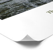 ノースカロライナの滝 ポスター (角)