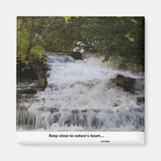 ノースカロライナの滝 マグネット