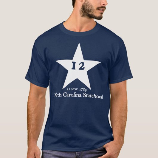 ノースカロライナの独立国家 Tシャツ (正面)