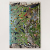 ノースカロライナの裏庭の鳥 ジグソーパズル (縦)