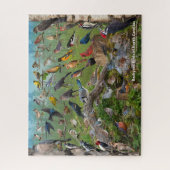 ノースカロライナの裏庭の鳥 ジグソーパズル (縦)