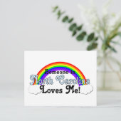 ノースカロライナの誰かが私を愛している ポストカード (スタンド正面)