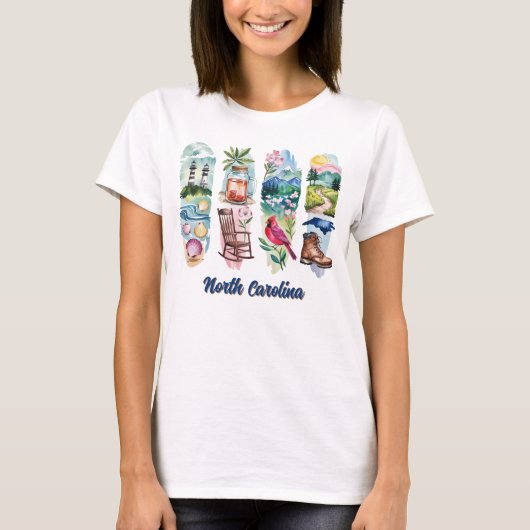 ノースカロライナの風景 Tシャツ (正面)