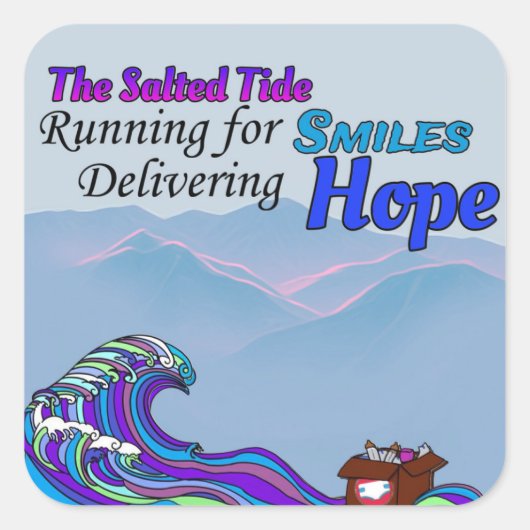 ノースカロライナの2024インパクトステッカー スクエアシール (正面)