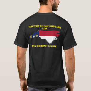 ノースカロライナは運びますワイシャツを隠しました Tシャツ