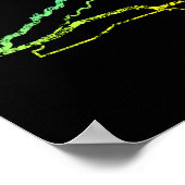 ノースカロライナぼやけーチル ポスター (角)