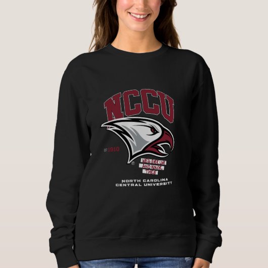 ノースカロライナセントラル大学 - NCCU - イーグルス スウェットシャツ (正面)