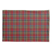 ノースカロライナタータンチェックプレイドの州カラフル 枕カバー (裏面)