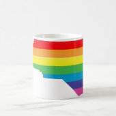 ノースカロライナプライド。 コーヒーマグカップ (中央)