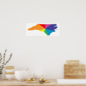 ノースカロライナプライド。 ポスター (キッチン)