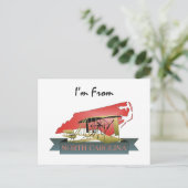 ノースカロライナ出身 ポストカード (スタンド正面)