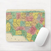ノースカロライナ地図 マウスパッド (マウス)