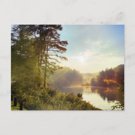 ノースカロライナ夕日 ポストカード (正面)