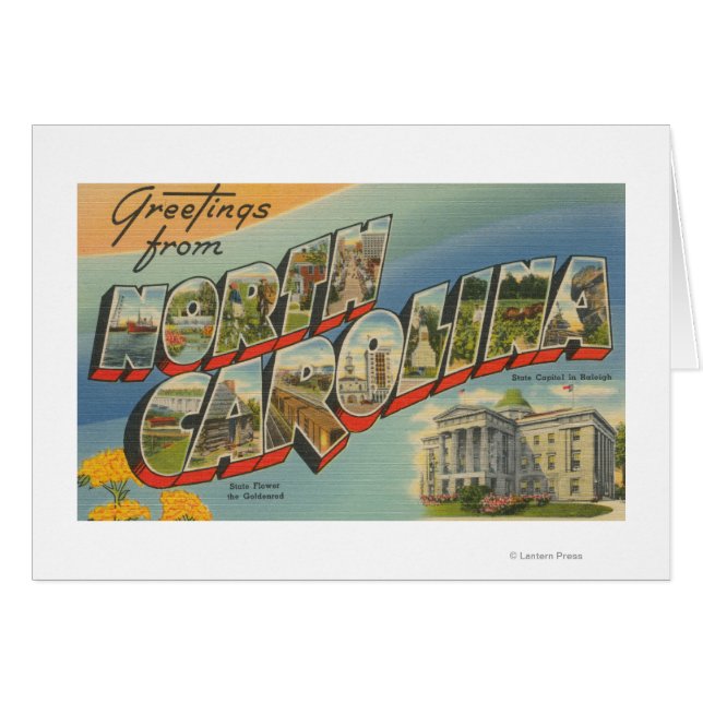 ノースカロライナ大文字模様2 (正面横)