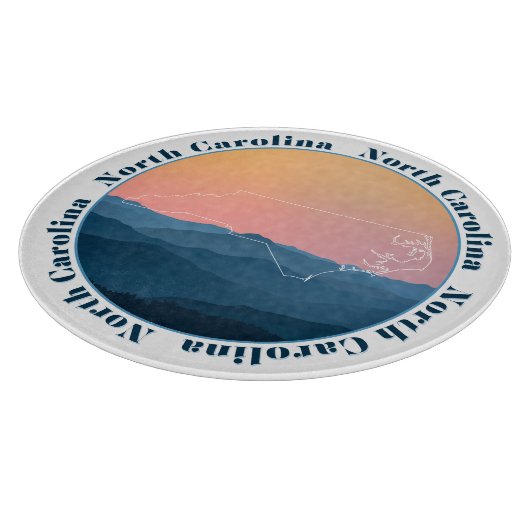 ノースカロライナ山脈 カッティングボード (角)