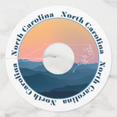 ノースカロライナ山脈 ワイングラスタグ (裏面)